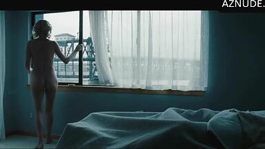 Charlize Theron appears undressed in front of the children