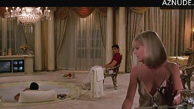 Michelle Pfeiffer in a sexy dress