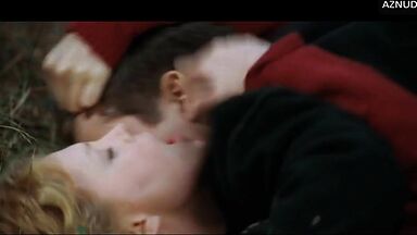 Charlize Theron having sex in the woods
