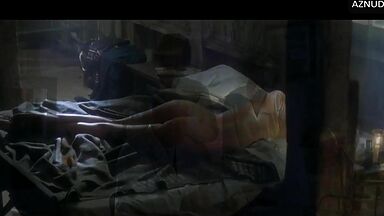Charlize Theron having sex in the woods