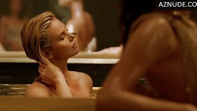 Charlize Theron perfume advertisement