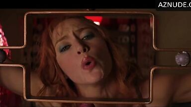 Kate Winslet dancing in a bra