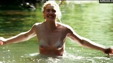 Kate Winslet having sex after a swim in the lake