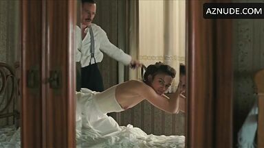 Keira Knightley punished in a wedding dress