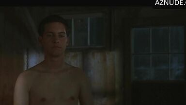 Charlize Theron lying naked in bed after sex