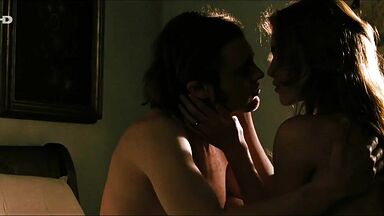 Keira Knightley and Naoko Watanabe having intense sex in bed