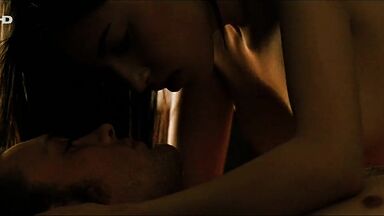 Keira Knightley and Naoko Watanabe having intense sex in bed