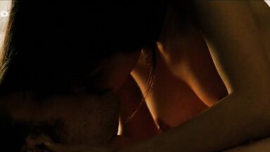 Keira Knightley and Naoko Watanabe having intense sex in bed