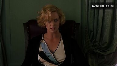 Charlize Theron juggle men with words