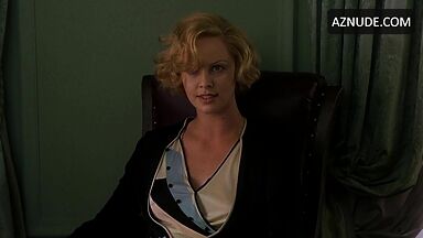 Charlize Theron juggle men with words
