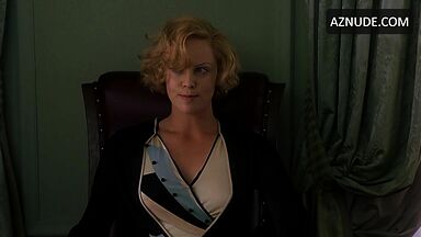 Charlize Theron juggle men with words