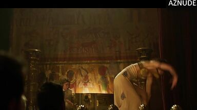 Keira Knightley and Denise Gough egyptian dance and a kiss at the end