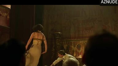 Keira Knightley and Denise Gough egyptian dance and a kiss at the end