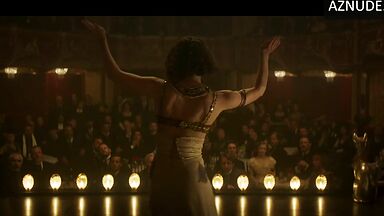 Keira Knightley and Denise Gough egyptian dance and a kiss at the end