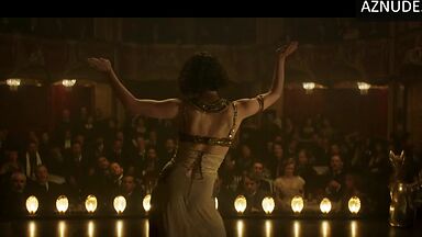 Keira Knightley and Denise Gough egyptian dance and a kiss at the end