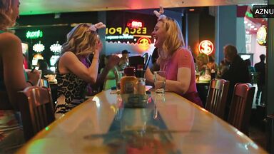 Elle Fanning and Michelle Pfeiffer having fun in L.A.