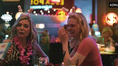 Elle Fanning and Michelle Pfeiffer having fun in L.A.