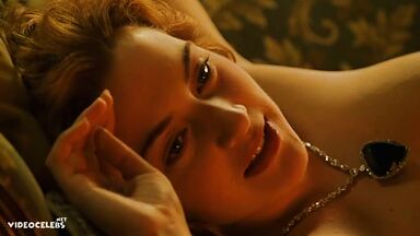 Kate Winslet she lets herself be painted naked