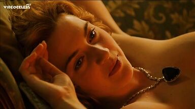 Kate Winslet she lets herself be painted naked