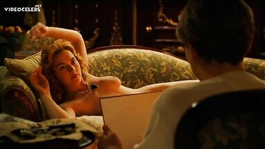 Kate Winslet she lets herself be painted naked