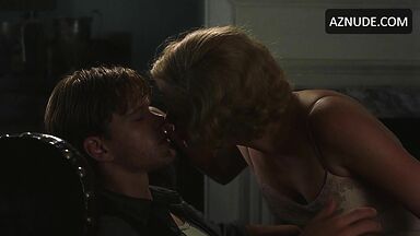 Charlize Theron french kissing a stranger