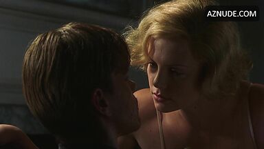 Charlize Theron french kissing a stranger