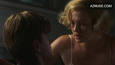 Charlize Theron french kissing a stranger