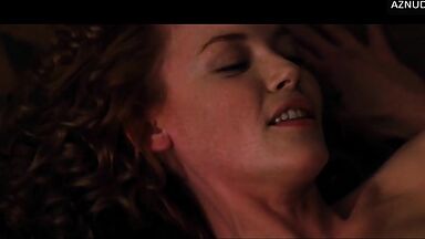 Charlize Theron She is having sex with the man she desires
