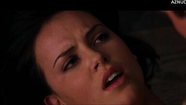 Charlize Theron She is having sex with the man she desires