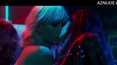 Charlize Theron threatened her with a gun on Sofia Boutella