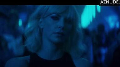 Charlize Theron threatened her with a gun on Sofia Boutella