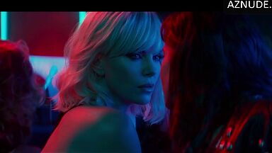 Charlize Theron threatened her with a gun on Sofia Boutella