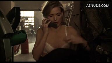 Michelle Pfeiffer In her sexy white bra