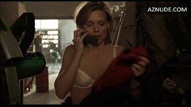 Michelle Pfeiffer In her sexy white bra