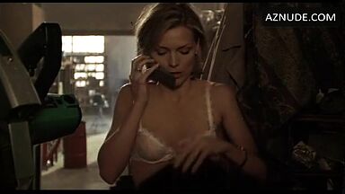 Michelle Pfeiffer In her sexy white bra