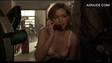Michelle Pfeiffer In her sexy white bra