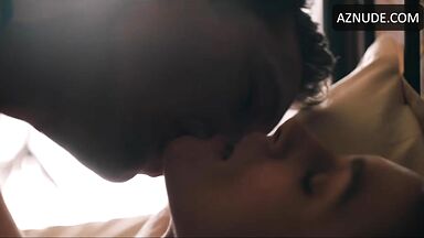 Keira Knightley very sexy foreplay and kisses on her tits