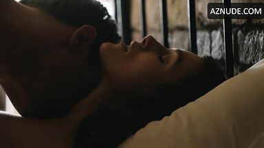 Keira Knightley very sexy foreplay and kisses on her tits