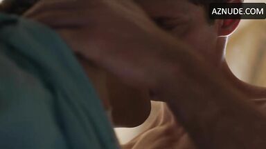 Keira Knightley very sexy foreplay and kisses on her tits
