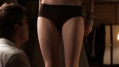 Gorgeous teen shows her body