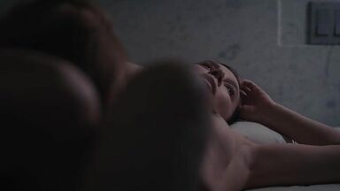 Older lesbian licks a young girl's pussy
