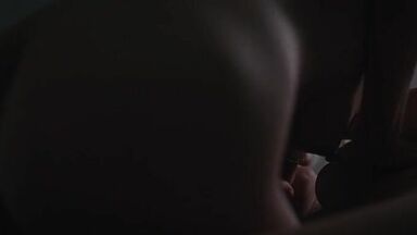 Older lesbian licks a young girl's pussy