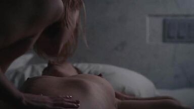 Older lesbian licks a young girl's pussy