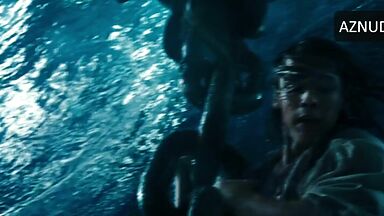 Kaya Scodelario wet in Pirates Of The Caribbean