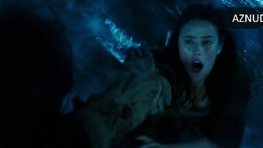 Kaya Scodelario wet in Pirates Of The Caribbean