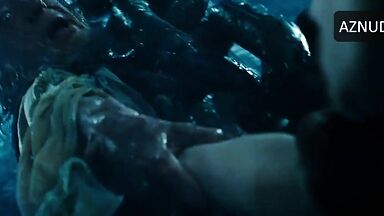 Kaya Scodelario wet in Pirates Of The Caribbean