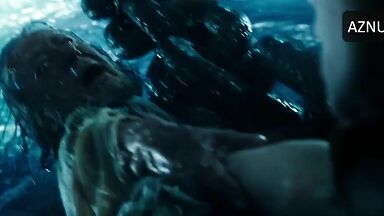 Kaya Scodelario wet in Pirates Of The Caribbean