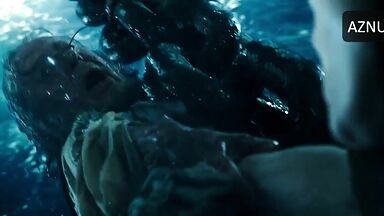 Kaya Scodelario wet in Pirates Of The Caribbean