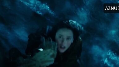 Kaya Scodelario wet in Pirates Of The Caribbean