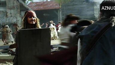 Kaya Scodelario Sexy Scene in Pirates Of The Caribbean- Dead Men Tell No Tales